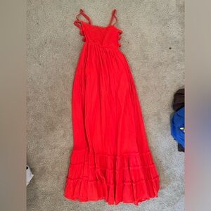 Red Lulus’s Beach Maxi dress- never worn!